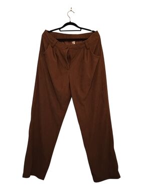 HALARA Brown Relaxed Women's Trousers